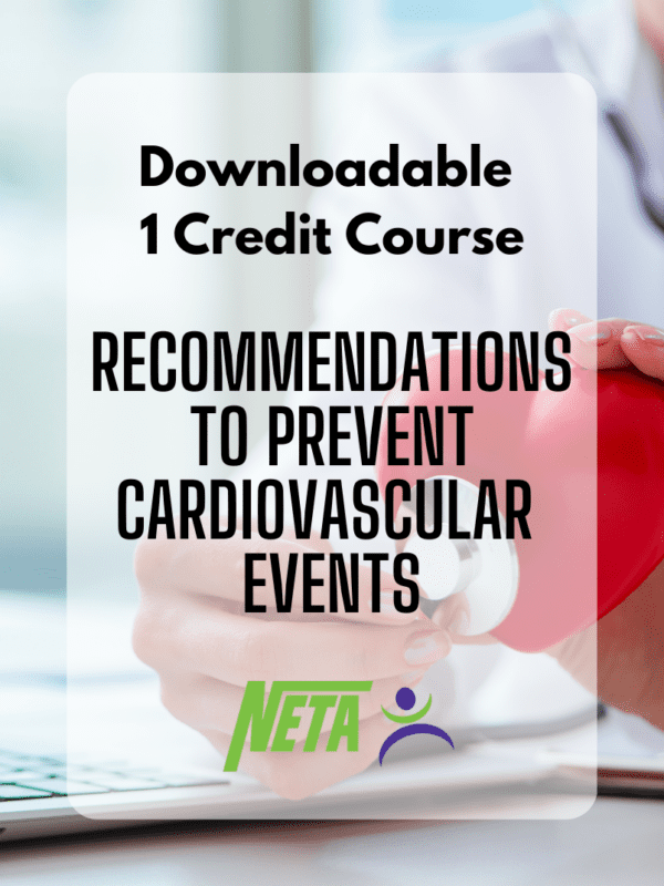 Recommendations to Prevent Cardiovascular Events