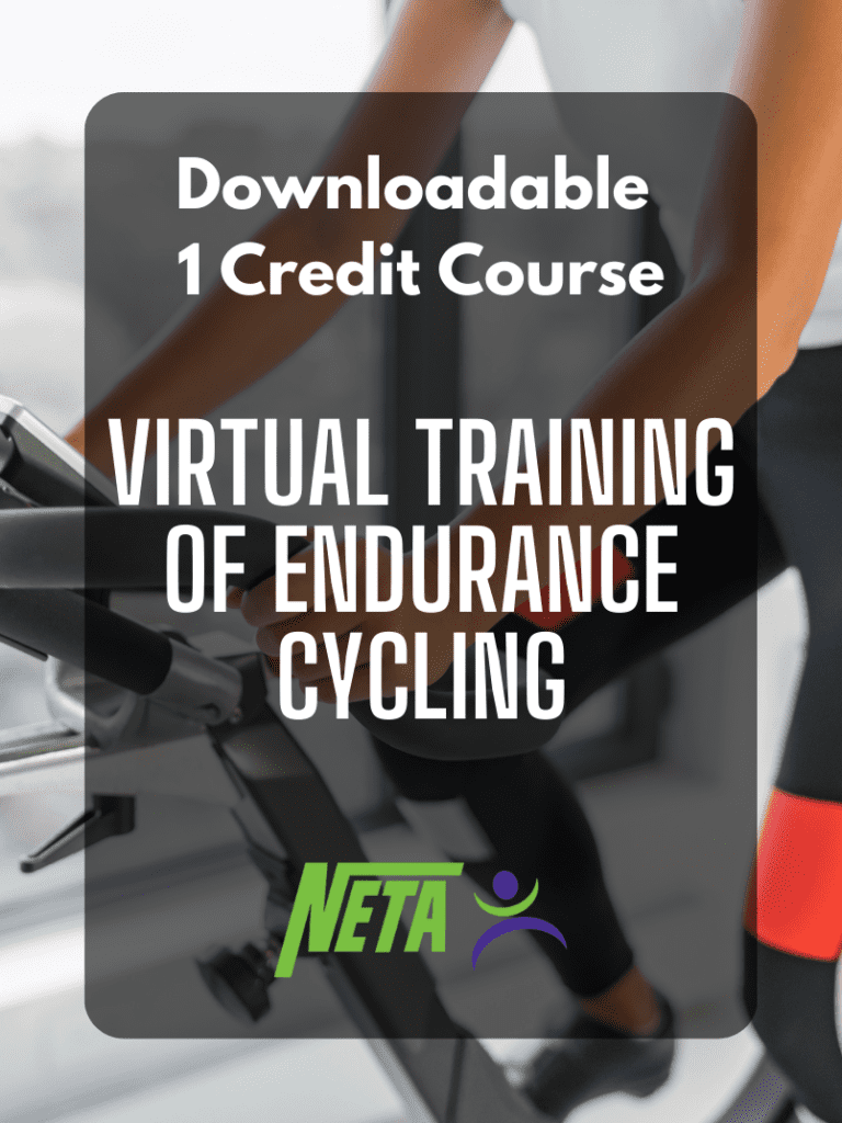 Virtual Training of Endurance Cycling NETA, National Exercise