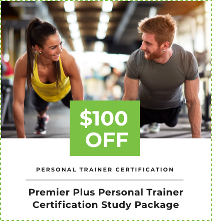 personal trainer certification $100 off