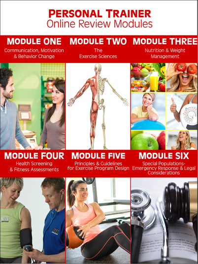 Personal Trainer Online Review Modules