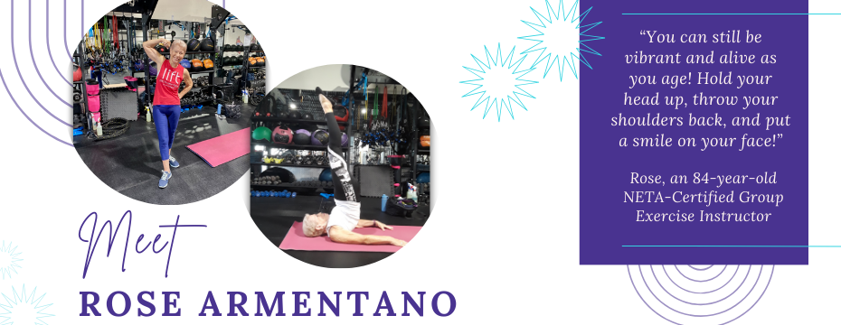group exercise instructor Rose Armentano