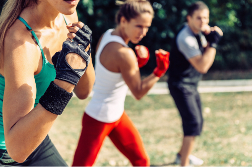 martial arts workout