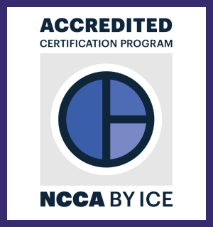 ncca accredited by ice