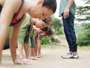 bodyweight boot camp class